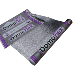 Рулонная Подложка DomoFlex серебристого цвета Полиэтилен (910X110x3 мм)